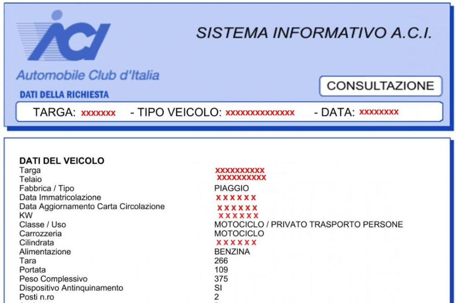 calcolo passaggio di proprietà auto